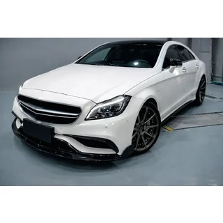 Přední lip spoiler nárazníku Lip V2 (pro CLS63 AMG SD 2015-2018, karbon) fotografie 3