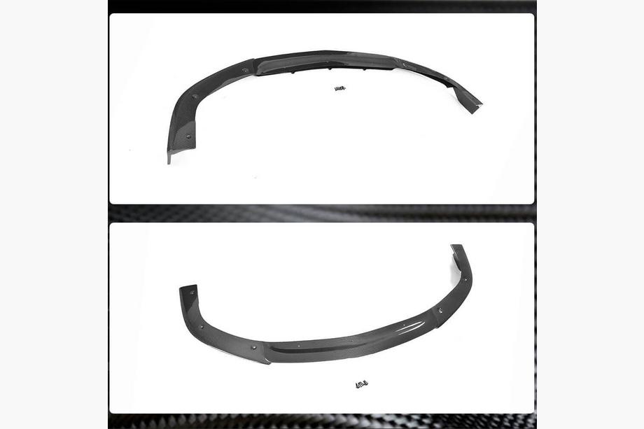 Mercedes CLS C218 2011–2018 Přední lip spoiler Lip V3 na nárazník (pro CLS63 AMG SD 2015-2018, plast) Fotografie 6