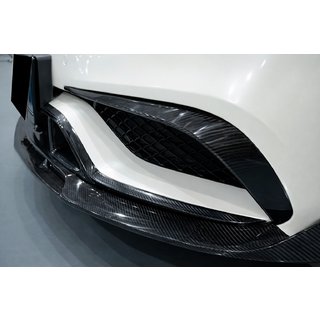 Nástavce předního nárazníku (pro CLS63 AMG SD 2015-2018, karbon)