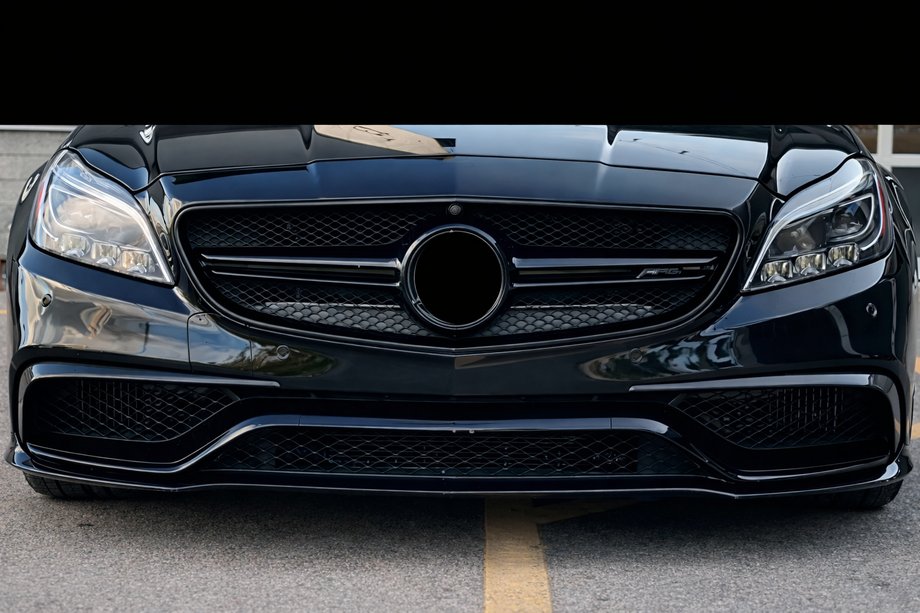 Mercedes CLS C218 2011–2018 Nástavce předního nárazníku (pro CLS63 AMG SD 2015-2018, karbon) Fotografie 5
