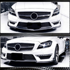 Mercedes CLS C218 2011–2018 Karbonový nástavec předního nárazníku Lip V1 (pro CLS63 AMG SD 2011-2014) fotografie 3