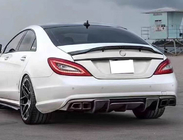 Mercedes CLS C218 2011–2018 Difuzor zadního nárazníku (pro AMG-Line/CLS63 AMG 2011-2014, karbon) fotografie 3
