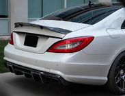 Mercedes CLS C218 2011–2018 Difuzor zadního nárazníku (pro AMG-Line/CLS63 AMG 2011-2014, karbon) fotografie 4
