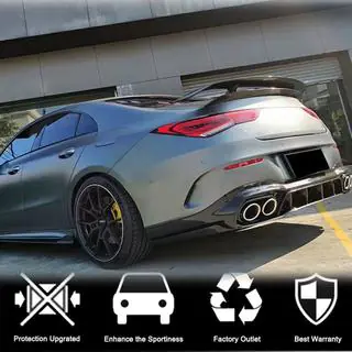 Difuzor zadního nárazníku (pro AMG-Line SD 2019-2022, karbon) fotografie 3