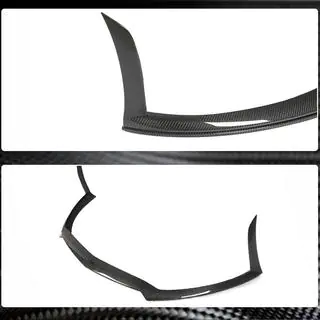 Přední nárazníkový lip spoiler (pro AMG-Line / CLA35 AMG SD 2019-2022, karbon) fotografie 3