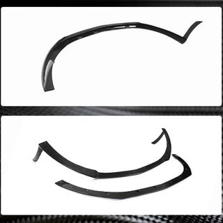 Přední nárazníkový lip spoiler (pro AMG-Line / CLA35 AMG SD 2019-2022, karbon) fotografie 4