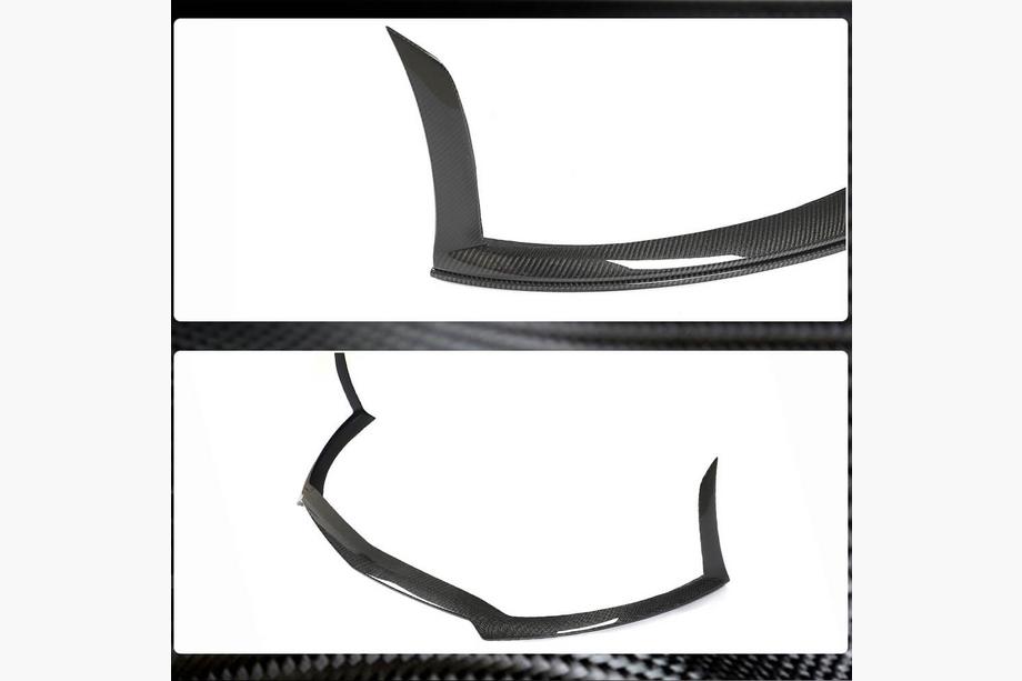 Mercedes CLA C118 2019– Přední nárazníkový lip spoiler (pro AMG-Line / CLA35 AMG SD 2019-2022, karbon) Fotografie 3