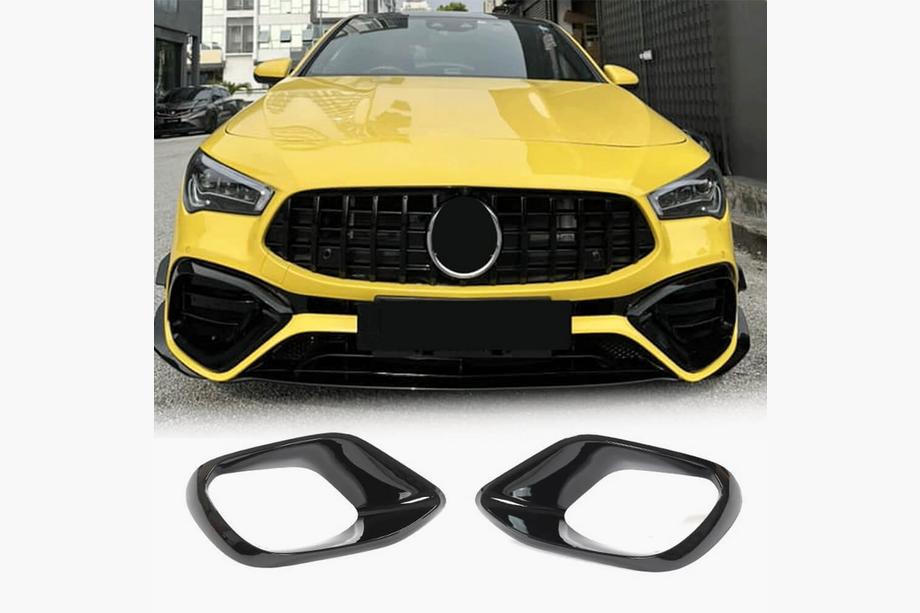 Mercedes CLA C118 2019– Přední lip spoiler (pro CLA45 AMG 2019-2022, ABS) Image