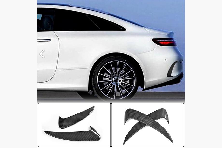 Mercedes E-class Coupé C238 2016–2024 Karbonové kryty zadního nárazníku (pro AMG-Line 2017-2019) Image