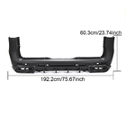 Mercedes Vito/V-class W447 2014– Kryt zadního nárazníku s difuzorem (2014-2019, plast + karbon) fotografie 5
