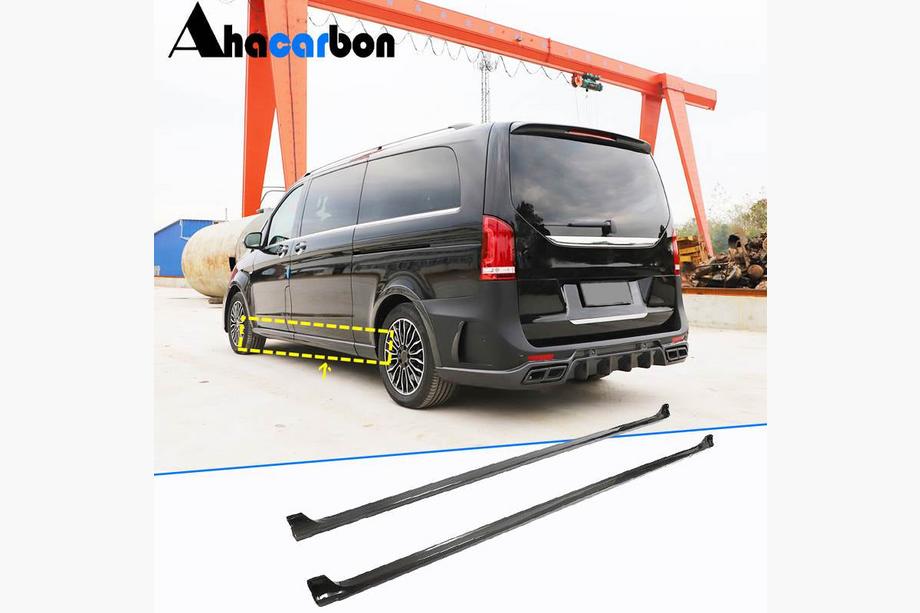 Mercedes Vito/V-class W447 2014– Boční prahy (dlouhá verze, karbon) Fotografie 1