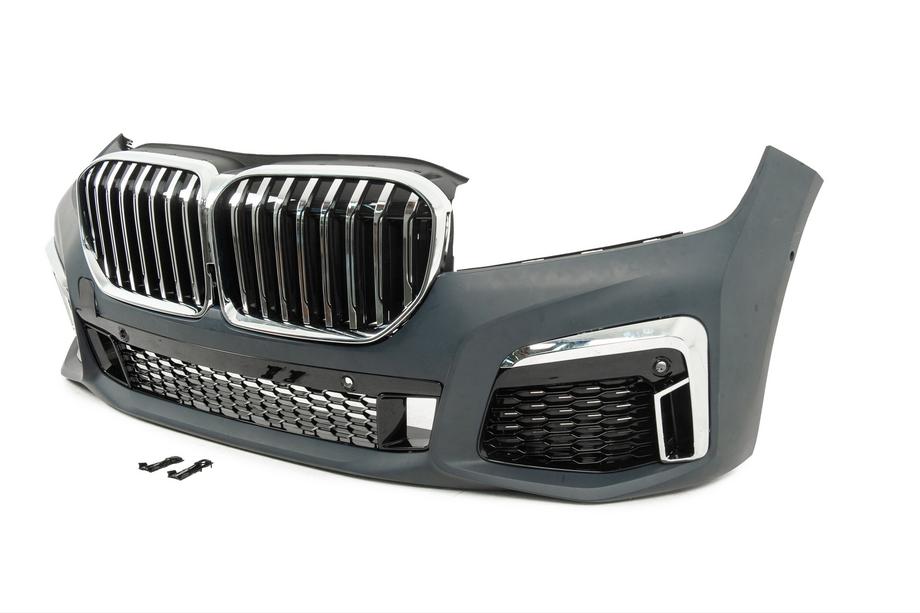BMW řady 7 F01/F02 2008–2015 Restylingový body kit pro G12 M760 (bez výměny víka kufru a zadních blatníků) Fotografie 21