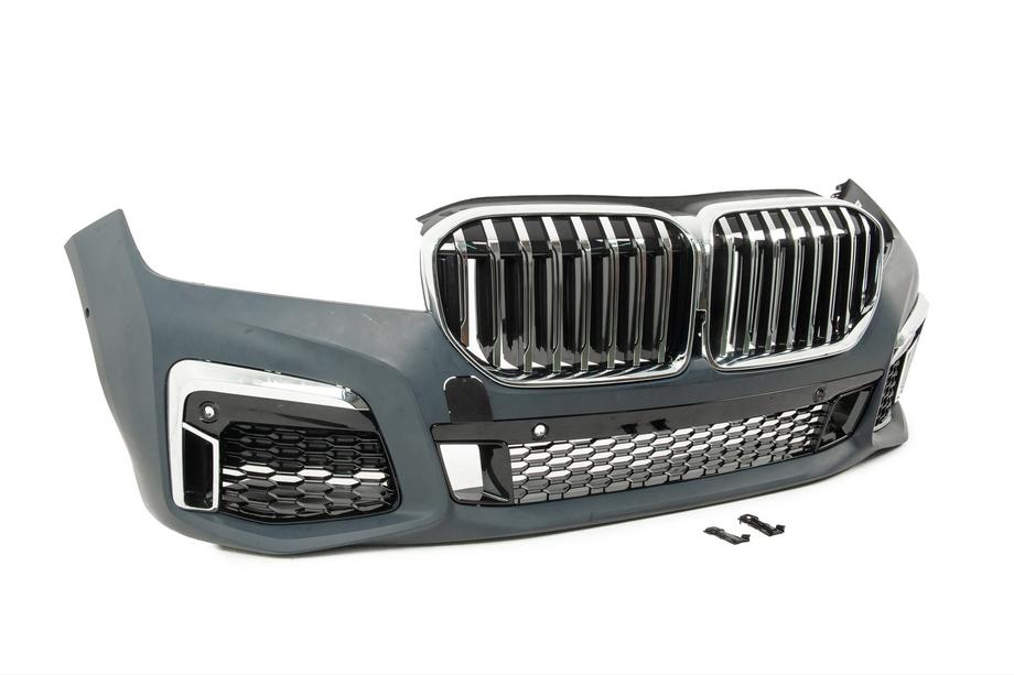 BMW řady 7 F01/F02 2008–2015 Restylingový body kit pro G12 M760 (bez výměny víka kufru a zadních blatníků) Fotografie 22