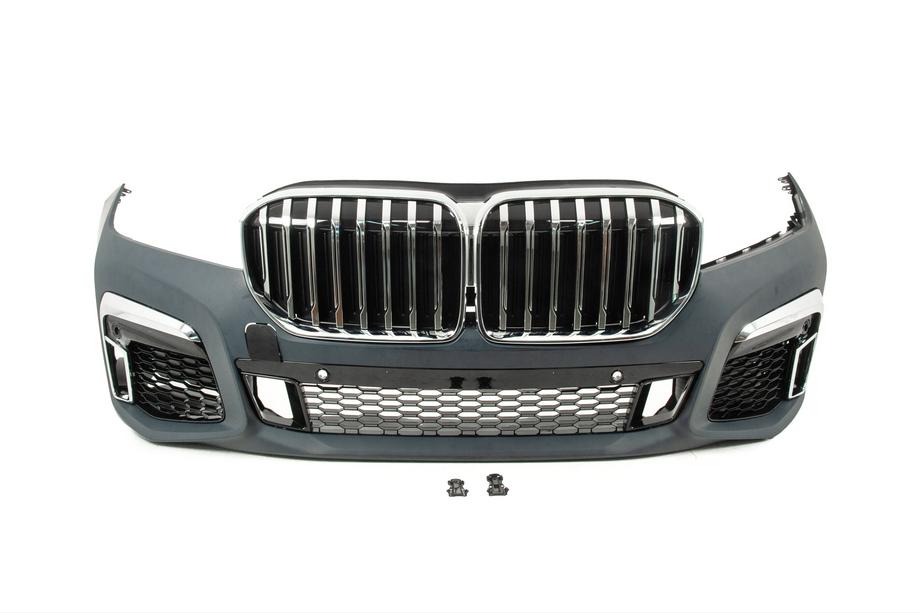 BMW řady 7 F01/F02 2008–2015 Restylingový body kit pro G12 M760 (bez výměny víka kufru a zadních blatníků) Fotografie 24
