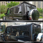 Mercedes G-Class W463 1990–2018 Spoiler V1 (karbon) fotografie 4