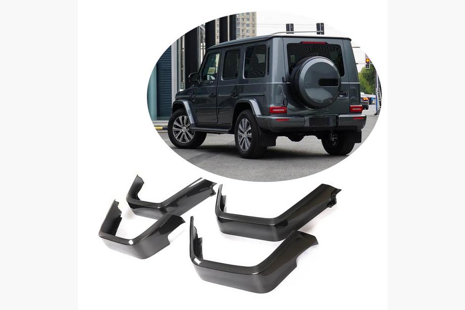 Mercedes G-Class W463 2018–2024 Rozšiřující lemy blatníků (pro Base, suchý karbon) Image