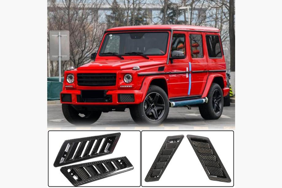Mercedes G-Class W463 1990–2018 Kryty předních blatníků (suchý karbon) Image