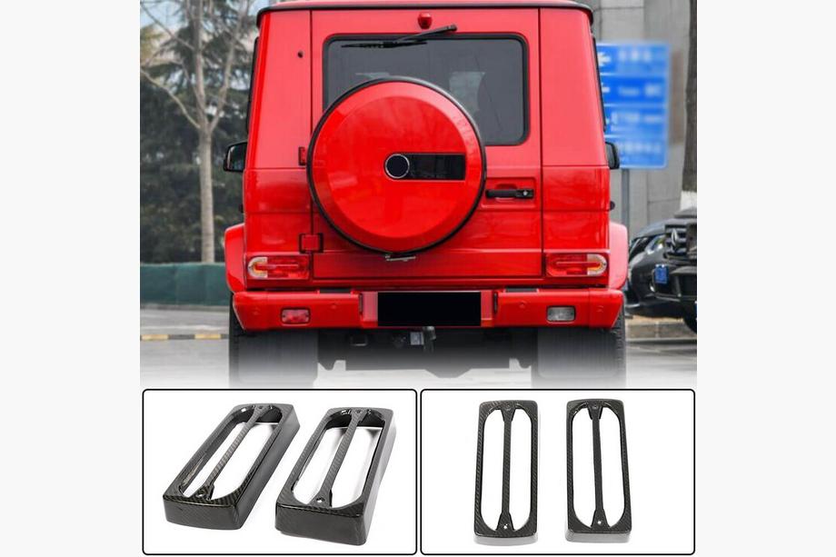 Mercedes G-Class W463 1990–2018 Kryty zadních světel (suchý karbon) Image