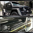 Mercedes G-Class W463 1990–2018 Šnorchl (pro 2004-2018, 2 ks, karbonový) fotografie 5