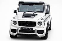 Mercedes G-Class W463 1990–2018 Kryt kapoty BRBS (pro 2004-2018, karbon) fotografie 1