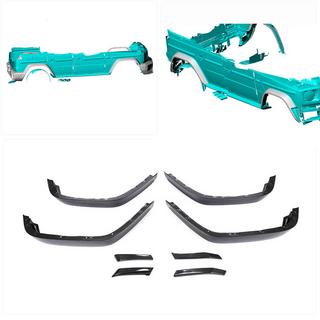 Rozšiřovače lemů blatníků (pro body kit Carbon Set, karbon) fotografie 2