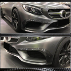Mercedes S-class C217 Coupe 2014–2020 Vložky do předního nárazníku (pro AMG-Line 2015-2018, karbon) fotografie 4