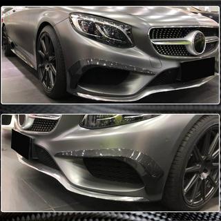 Vložky do předního nárazníku (pro AMG-Line 2015-2018, karbon) fotografie 4
