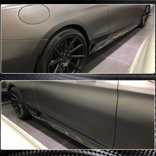 Boční nástavce prahů (pro AMG-Line 2015-2018, karbon) fotografie 3