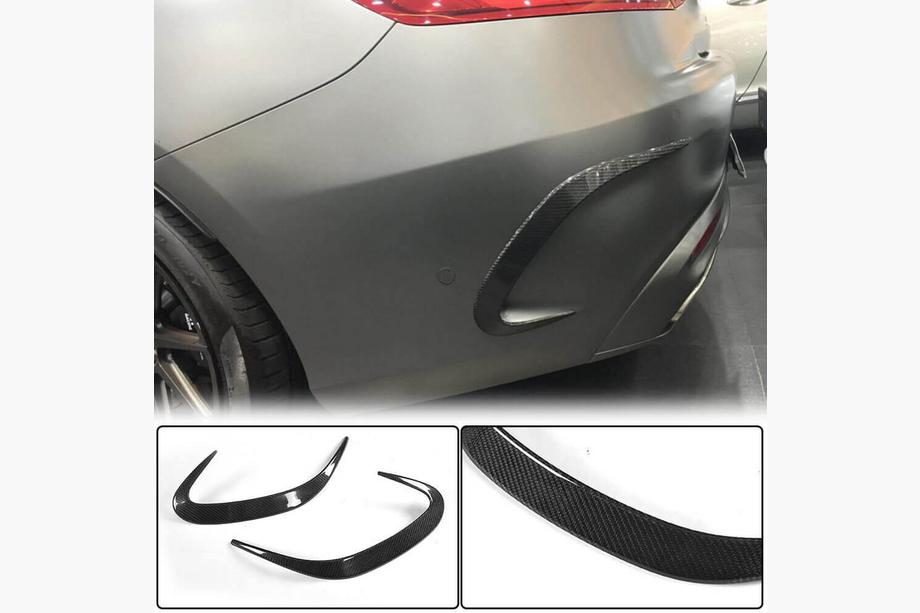 Mercedes S-class C217 Coupe 2014–2020 Nástavce na zadní nárazník (pro AMG / AMG-Line, karbon) Image
