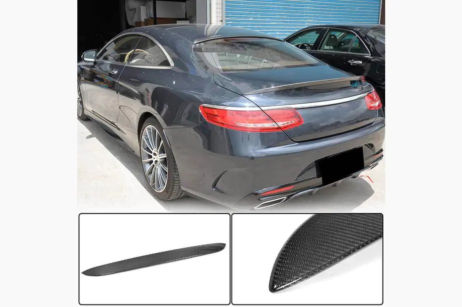 Mercedes S-class C217 Coupe 2014–2020 Spoiler V2 (kupé, karbon) Image