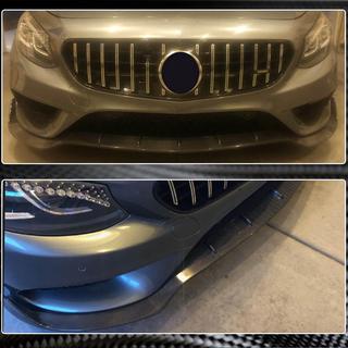 Karbonový lip na přední nárazník Lip V2 (pro AMG-Line 2015-2018, karbon) fotografie 4