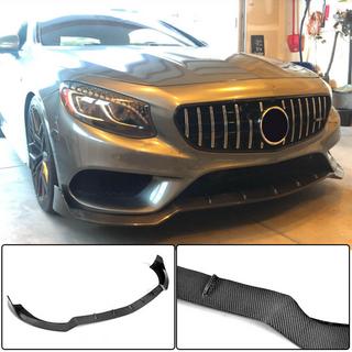 Karbonový nástavec na přední nárazník Lip V3 (pro AMG-Line 2015-2018, Karbon) fotografie 2