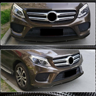 Mercedes GLE Coupé C292 2015–2019 Karbonové lip nástavce na přední nárazník pro GLE43 AMG fotografie 2