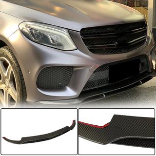 Karbonové lip nástavce na přední nárazník pro GLE43 AMG fotografie 1