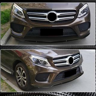Karbonové lip nástavce na přední nárazník pro GLE43 AMG fotografie 2
