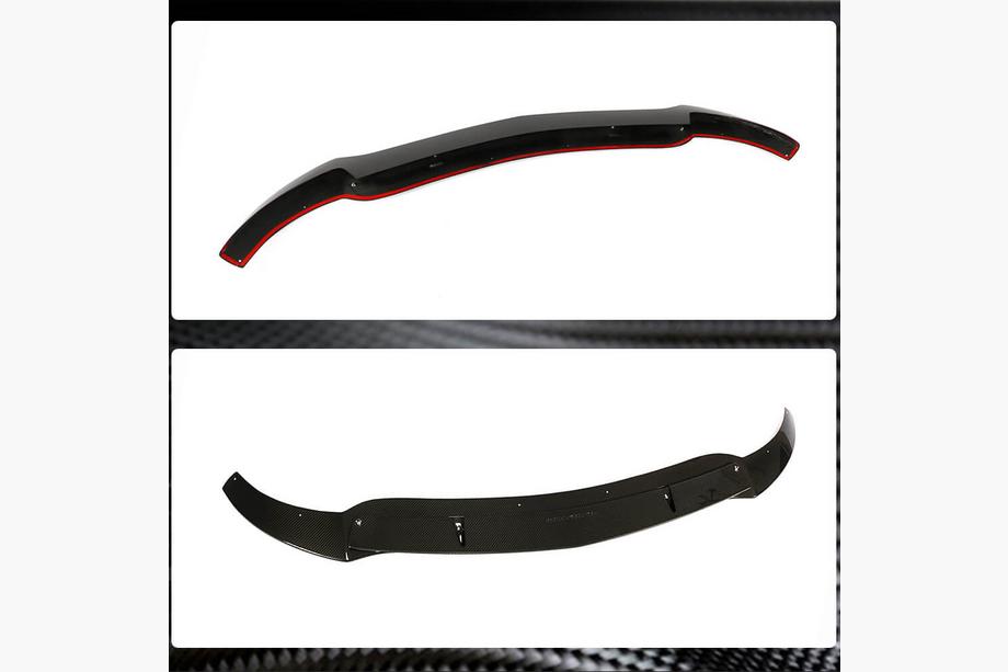 Mercedes GLE Coupé C292 2015–2019 Přední lip spoiler na nárazník (pro GLE43 AMG, plast) Fotografie 4
