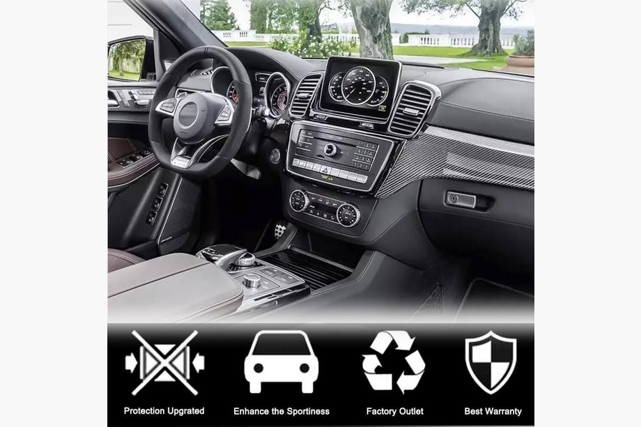 Mercedes GLE Coupé C292 2015–2019 Karbonové vložky do interiéru (karbon) Fotografie 3