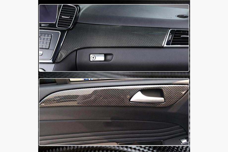 Mercedes GLE Coupé C292 2015–2019 Karbonové vložky do interiéru (karbon) Fotografie 4