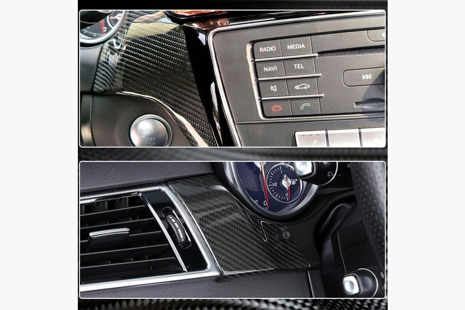 Mercedes GLE Coupé C292 2015–2019 Karbonové vložky do interiéru (karbon) Fotografie 5