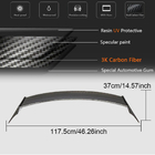 Mercedes GLA X156 2014–2019 Spoiler V1 (karbon) fotografie 5