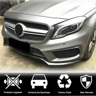 Karbonový přední lip nárazníku (pro GLA45 AMG 2013-2016) fotografie 2