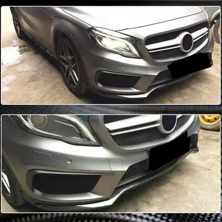 Karbonový přední lip nárazníku (pro GLA45 AMG 2013-2016) fotografie 3
