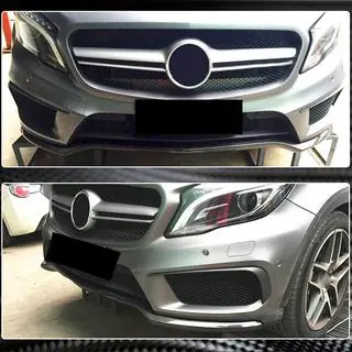 Karbonový přední lip nárazníku (pro GLA45 AMG 2013-2016) fotografie 4