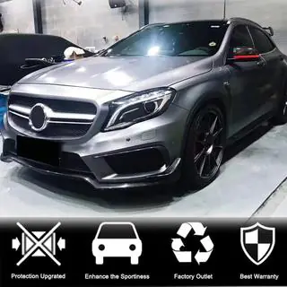 Karbonové nástavce na přední nárazník (pro GLA45 AMG 2013-2016) fotografie 2