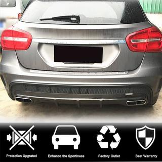 Karbonový difuzor zadního nárazníku pro GLA45 AMG fotografie 2