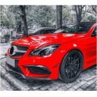 Mercedes E-Class kupé C207 2010–2017 Karbonové nástavce předního nárazníku (pro AMG-Line 2014-2016) fotografie 2