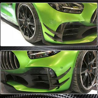 Nástavce předního nárazníku V2 (pro GT R 2016-2019, suchý karbon) fotografie 4