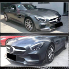 Mercedes AMG GT C190/R190 2014–2022 Karbonový lip na přední nárazník (pro 2015-2017) fotografie 4