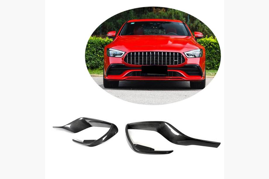 Mercedes AMG GT 4 X290 2018– Karbonové nástavce na přední nárazník (pro GT43/GT50/GT53 2018-2022) Image