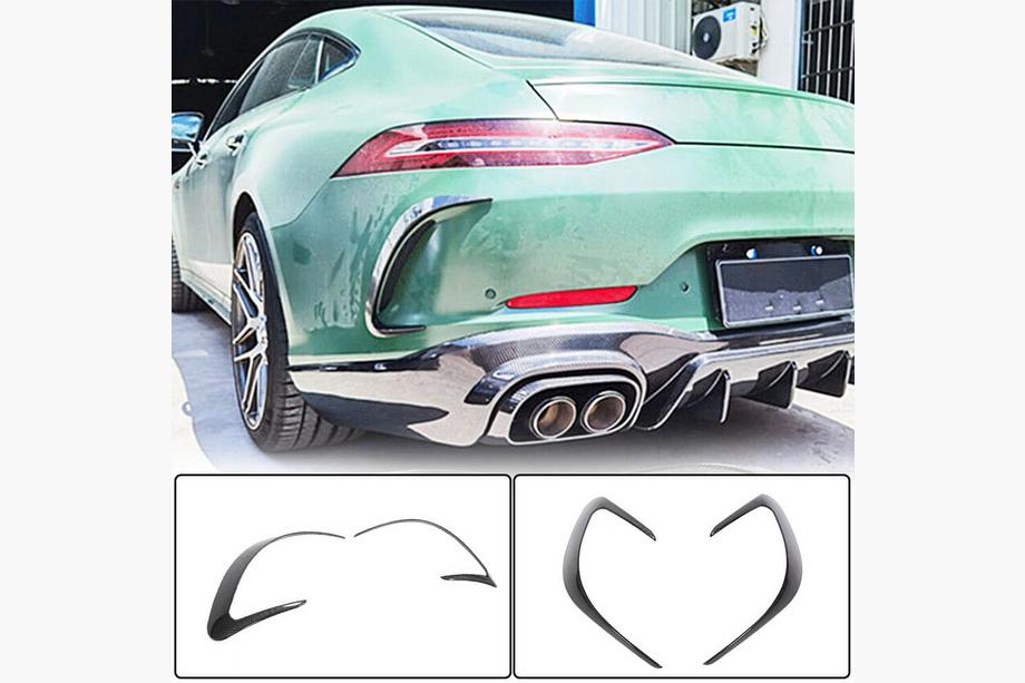 Mercedes AMG GT 4 X290 2018– Nástavce zadního nárazníku V2 (pro GT63 2018-2022, karbon) Image
